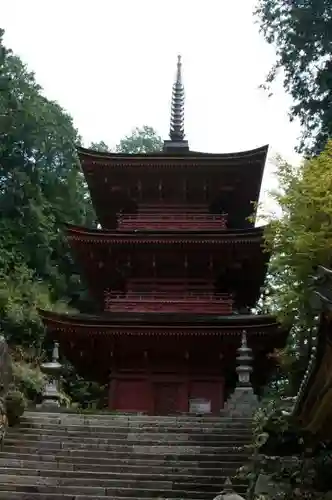 長命寺の塔