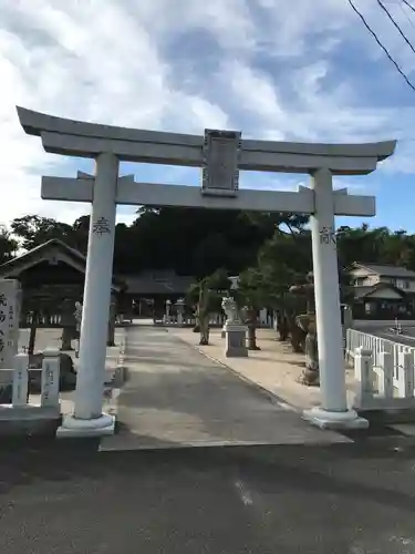 八幡宮の鳥居