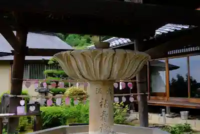 三室戸寺の手水舎