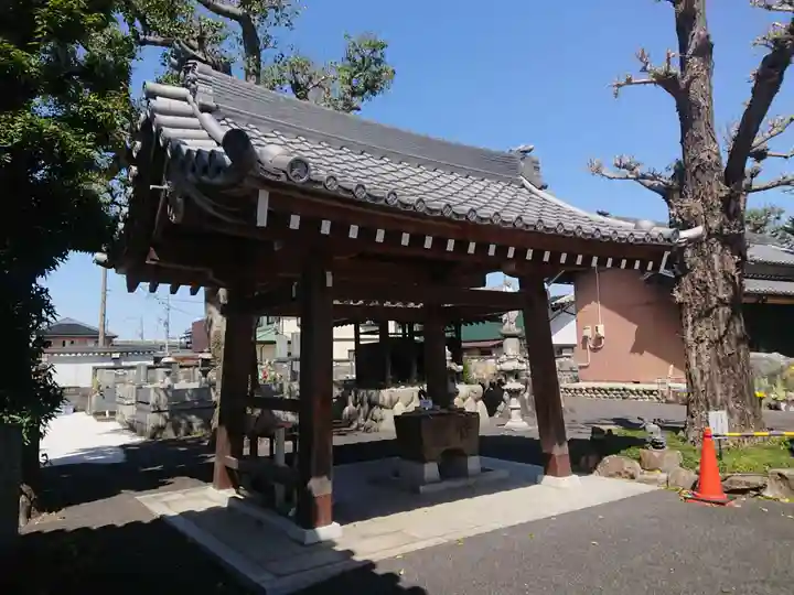 長林寺の手水舎