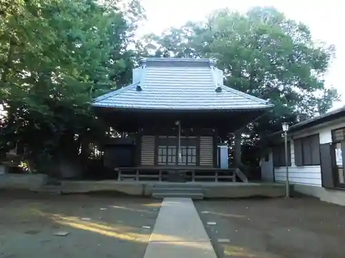 青砥杉山神社の本殿・本堂