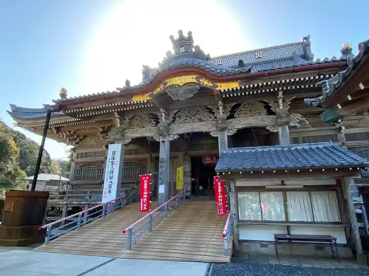 誕生寺の本殿・本堂
