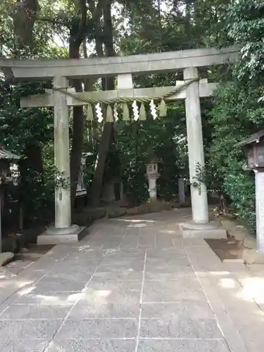 駒木諏訪神社の鳥居