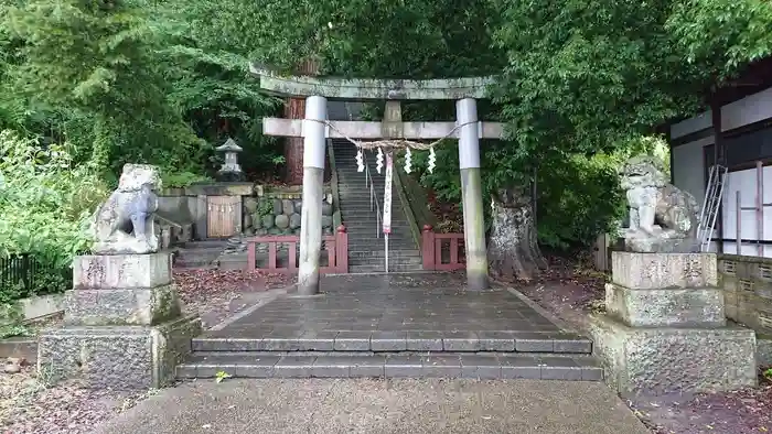 寒河江八幡宮の鳥居