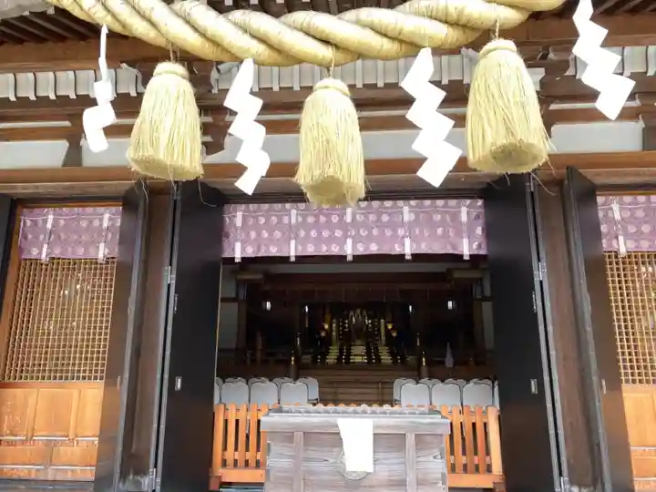 秋田県護國神社の本殿・本堂