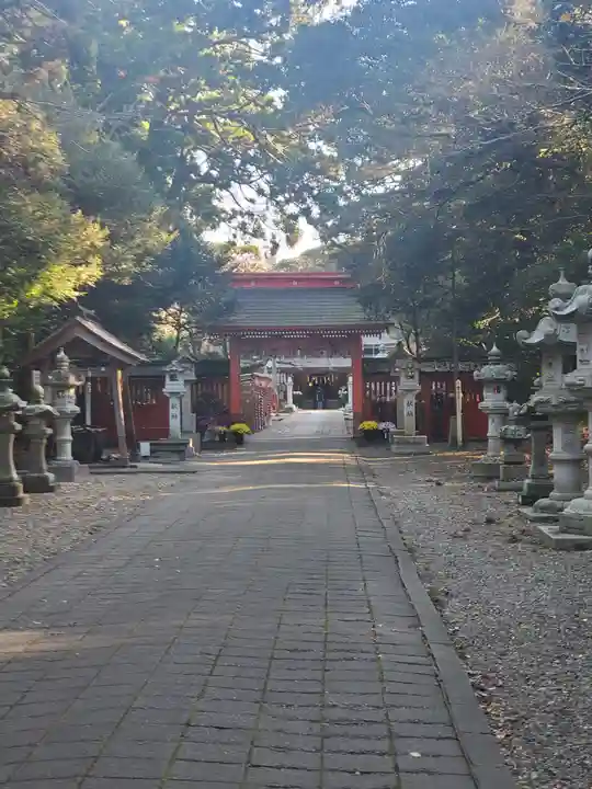 息栖神社の山門・神門