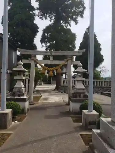 小泉神社の鳥居