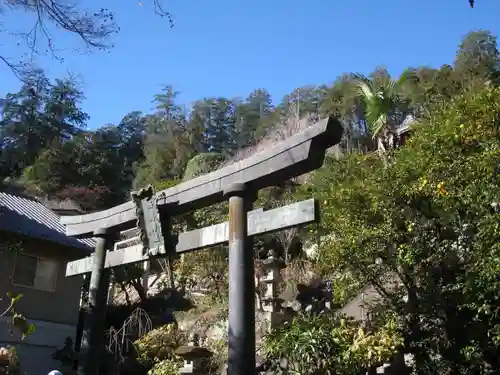 太平山神社の鳥居