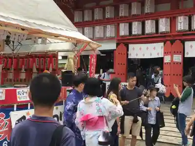 愛染堂勝鬘院のお祭り