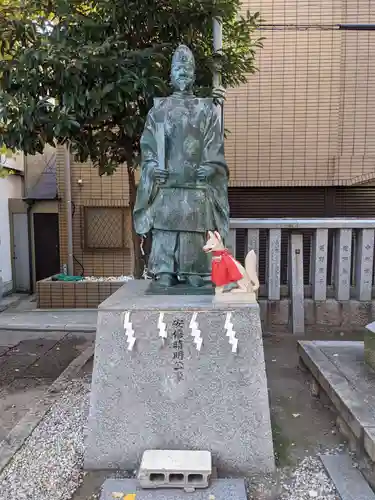 安倍晴明神社の像