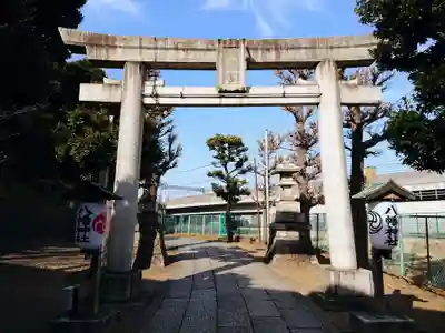 赤羽八幡神社の鳥居