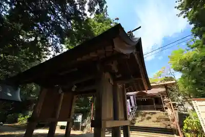 平濱八幡宮の山門・神門