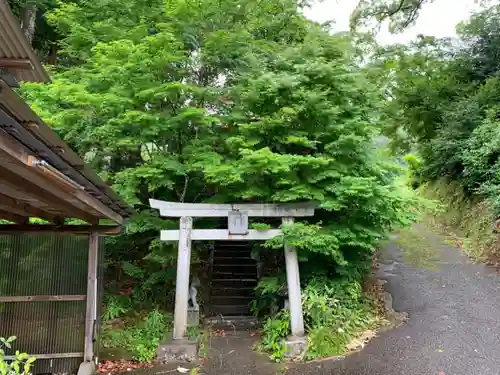 瘡守稲荷の鳥居