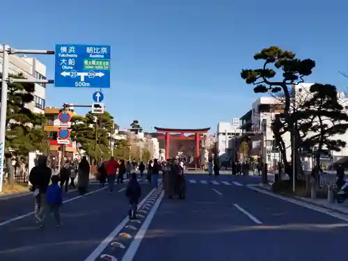 鶴岡八幡宮の鳥居