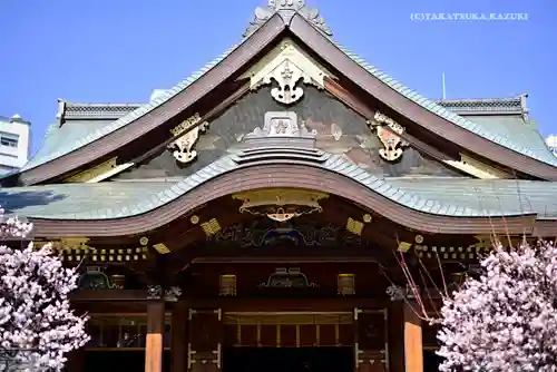 湯島天満宮の本殿・本堂