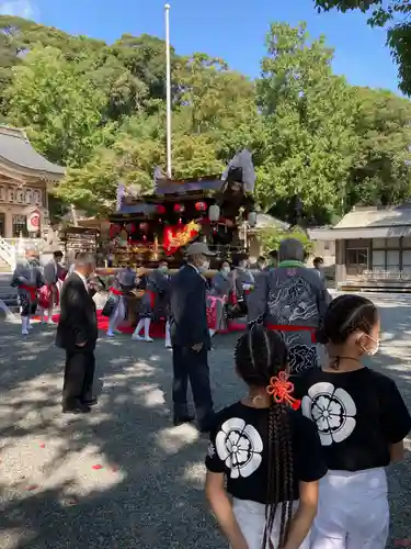 公智神社のお祭り