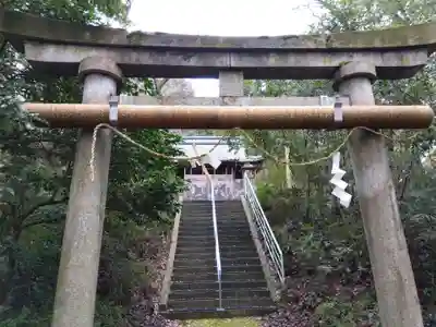 神明神社の鳥居