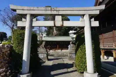 赤羽八幡神社の鳥居