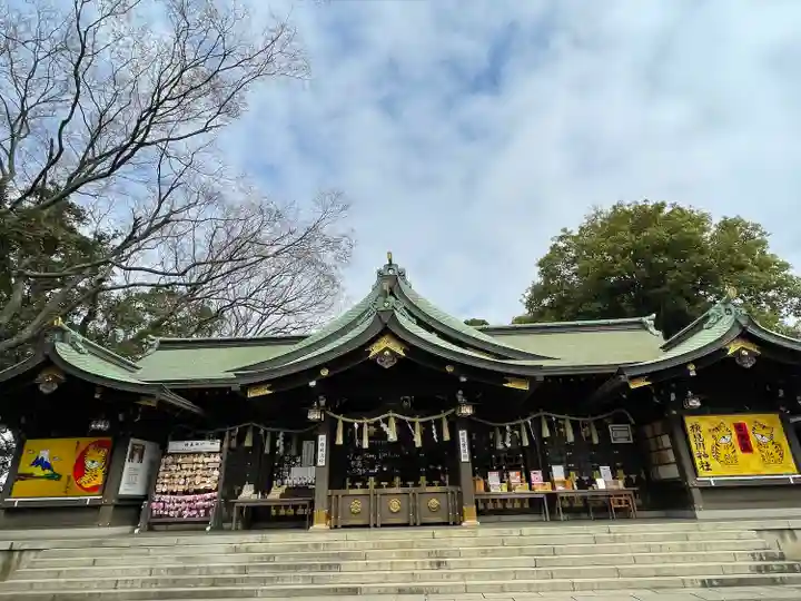 検見川神社の本殿・本堂