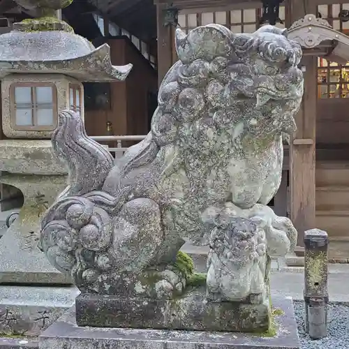 廣幡神社の狛犬