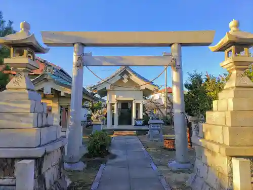 秋葉神社の鳥居