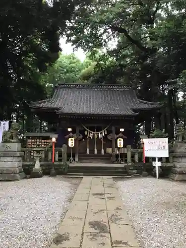 間々田八幡宮の本殿・本堂