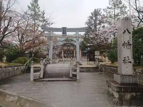 植田八幡宮の鳥居