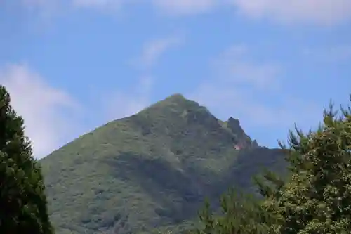 磐椅神社の自然