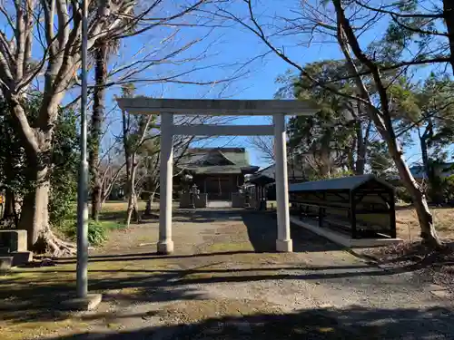 神明神社の鳥居