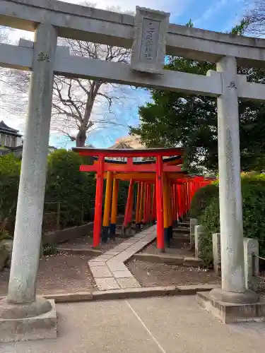 根津神社の鳥居