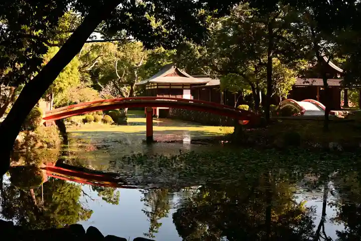 宇佐神宮の庭園