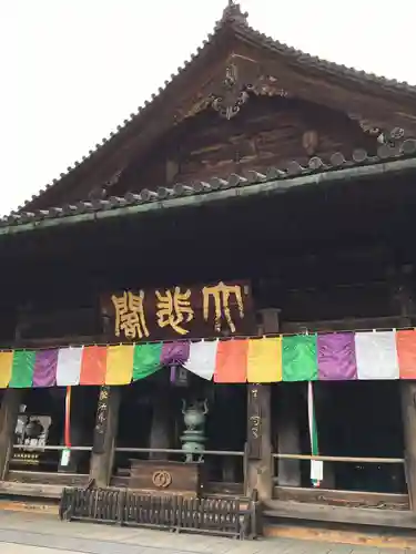 長谷寺の本殿