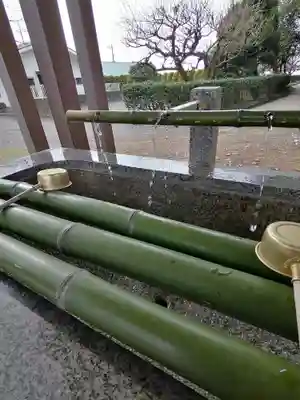 長沼八幡宮の手水舎