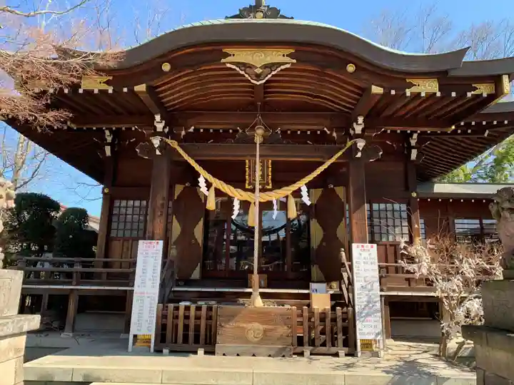 行田八幡神社の本殿・本堂