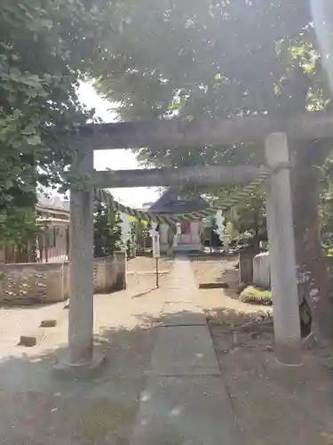 稲荷神社の鳥居