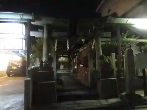 中山神社の鳥居