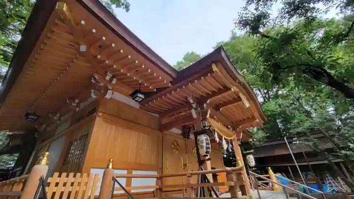小金井神社の本殿・本堂