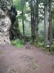 中之嶽神社の周辺