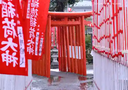 相模原氷川神社の鳥居