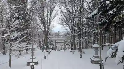 神居神社の景色