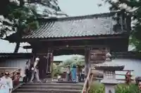 中尊寺の山門・神門