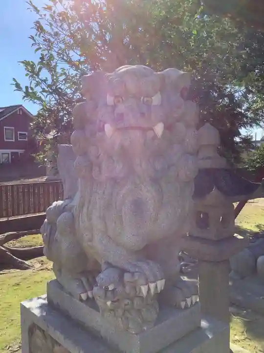 八幡社(石橋)の狛犬