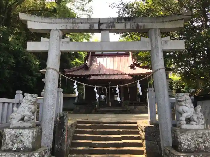 龍藏神社の鳥居