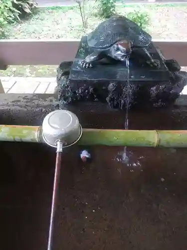 江島神社の手水舎