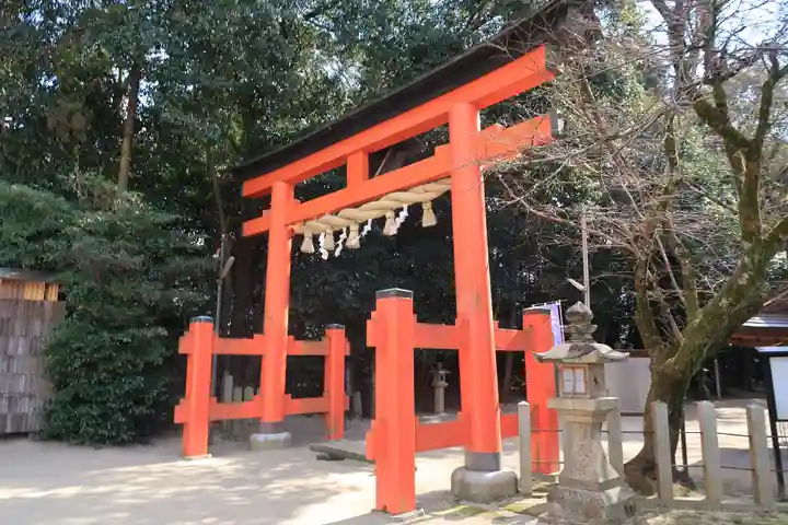 廣瀬大社の鳥居