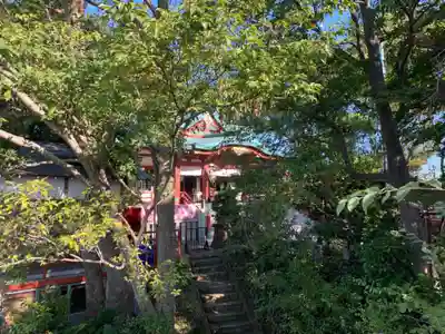 多摩川浅間神社の本殿・本堂