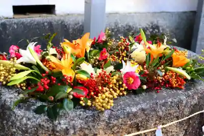 三津厳島神社の手水舎