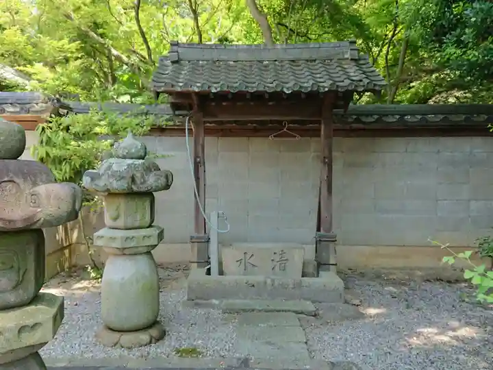 松林律院の手水舎