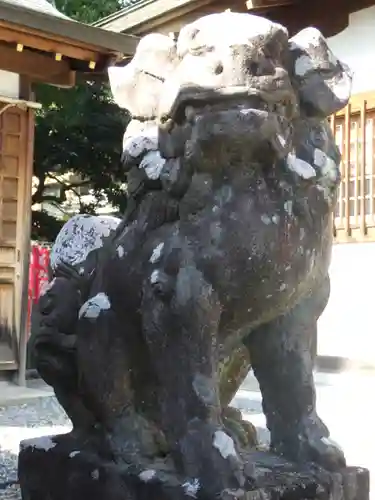 味鋺神社の狛犬