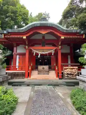 自由が丘熊野神社の本殿・本堂